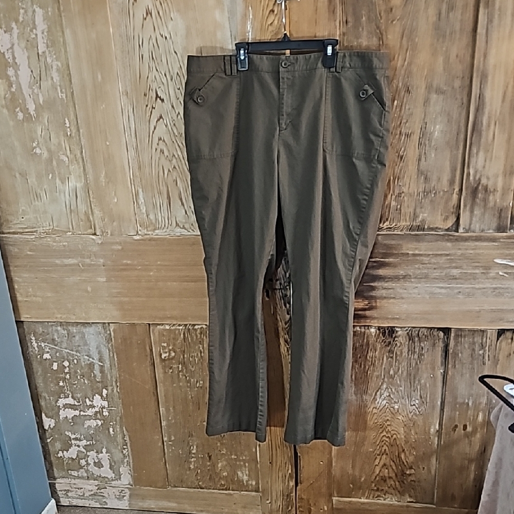 Womens Brown Dockers Pant